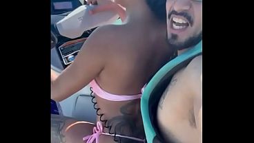 A delicious young Brazilian girl gets lost in her cuckolded husband's clutches and goes to have sex with the jet ski instructor at sea, far from her cuckolded husband.