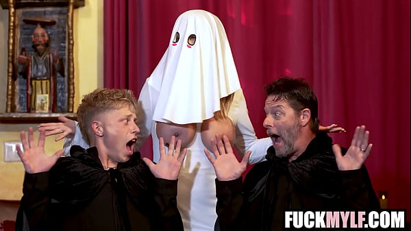 The Only Way to Help Your Stepmom's Ghost Cross Over Is to Make Her Cum Andi Avalon, Jack Vegas, Parker Sims