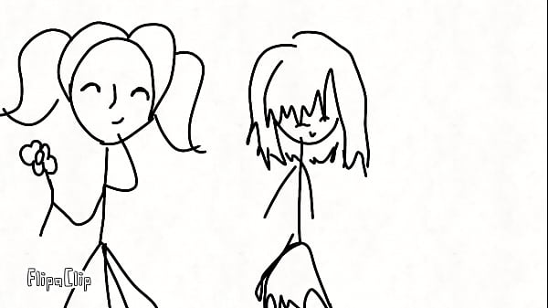 Young Lesbians Make Their First Date Portuguese Animation